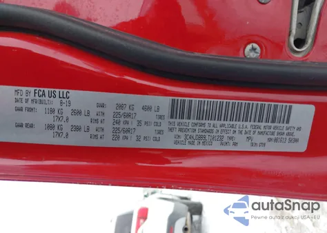 2020 Jeep Compass Latitude 4X4 из США, поврежденный, VIN 3C4NJDBB9LT101232